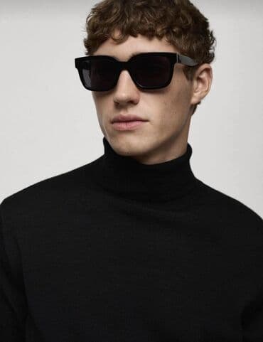 xadimə geyimləri: Sviter, Mango, S, rəng - Qara — 2