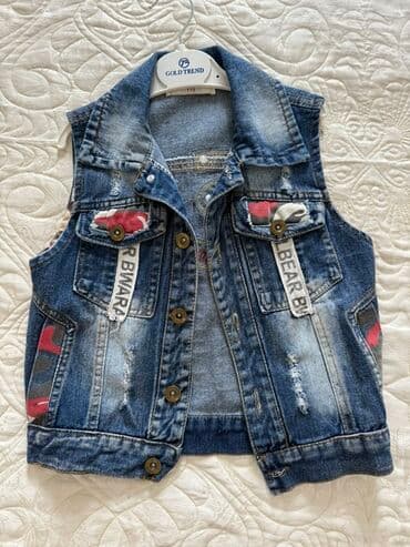 детские вещи из узбекистана: Жилетка, Унисекс, 5 - 6 лет — 1