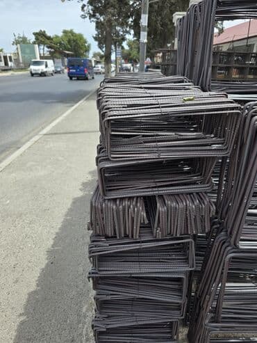 çorni pol: Armatur etriyələri (kvadrat/ düzbucaqlı bağlar) - Material: yivli — 4