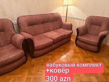 İşlənmiş, Divan, 2 kreslo