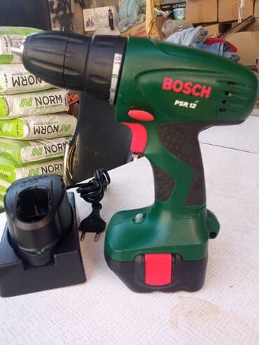 солнечная зарядка: Bosch PSR 12 Drel original ideal veziyyetdedir Bosch PSR 12 дрель — 5