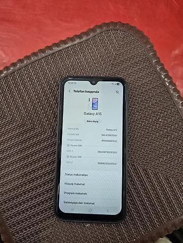 Samsung Galaxy A15, 128 GB, rəng - Mavi, İki sim kartlı