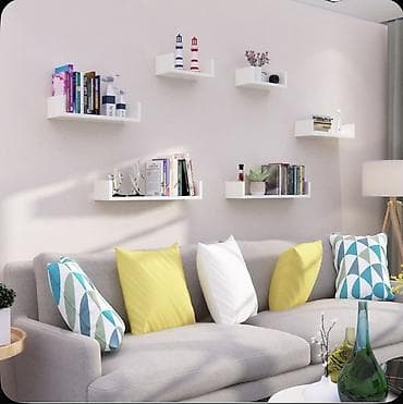 Ev üçün mebel: Yeni, Dekorativ rəf, Düz, Azərbaycan — 9