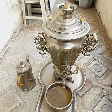 samovar 5l: Qədim samovar, 1880 il — 5