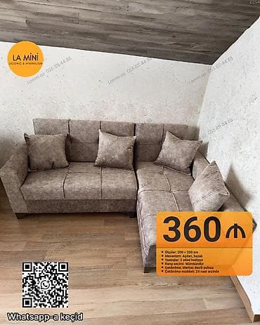 Künc divan, Açılan, Bazalı, Parça, Şəhərdaxili pulsuz çatdırılma