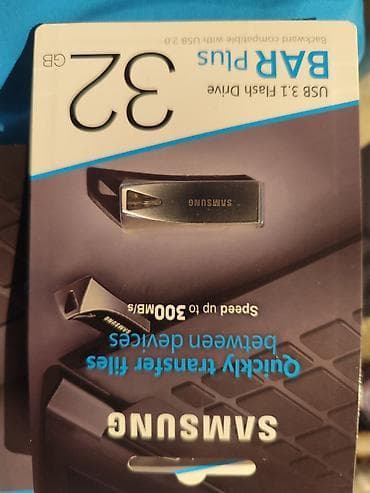m4 mac mini: Samsung BAR Plus USB 3.1 Flash Drive – 32 GB - Sürət: 300 MB/s-ə — 2