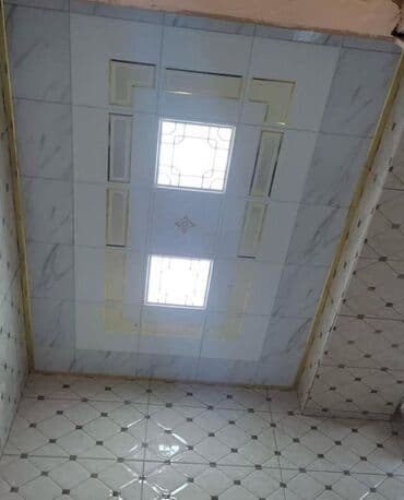 hamam tavanı: Подвесной потолок, Натяжные — 1