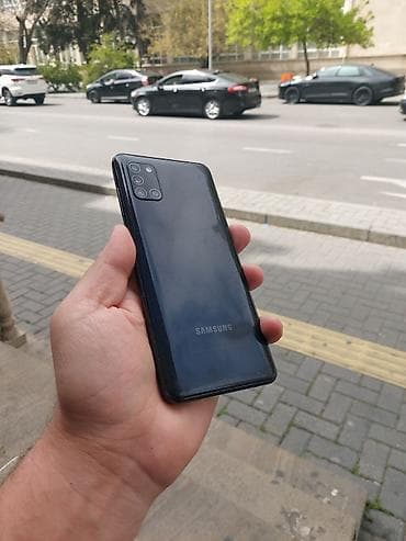 Samsung Galaxy A31, 64 GB, rəng - Qara, Face ID