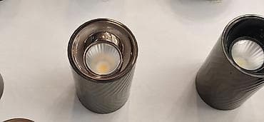 Silindrik korpuslu LED spot işıqlandırma lampası - Növ: tavanüstü — 1