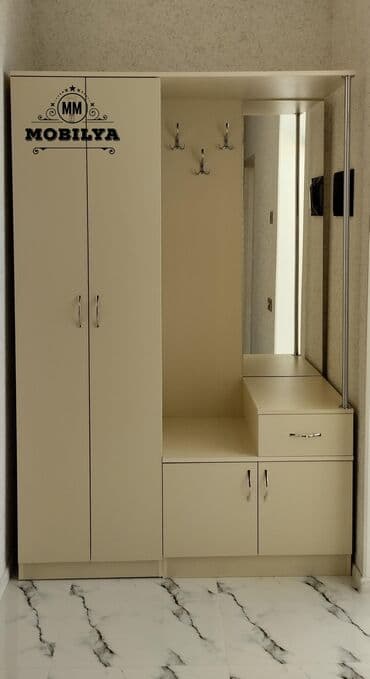 sumqayitda muhafize isi: Yeni, Açılan, Düz dolab, Qarderob, paltar dolabı, Azərbaycan — 1