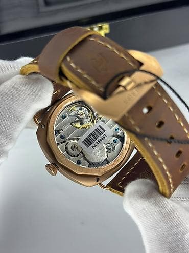 sensor saatlar: Yeni, Qol saatı, Panerai Luminor, rəng - Qızılı — 5