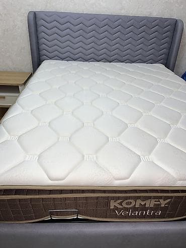 islenmis matras: Yeni, İkinəfərlik çarpayı, Bazalı, Matras ilə — 4