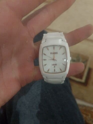 RADO Jubile kişi/qadın qol saatı – ağ keramik korpus və bilərzik -