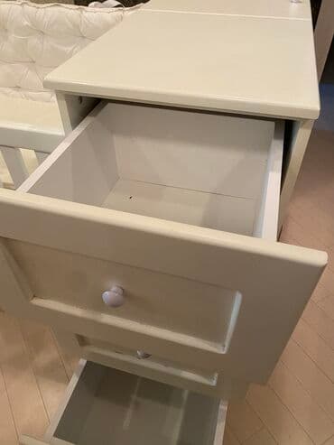 mdf satışı: Qız üçün, İşlənmiş, Dördbucaq, Beşik, Dəstsiz, Matrassız, Yellənmə mexanizmsiz — 4