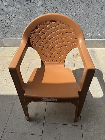 acılıb yığılan oturacaqlar kreslolar: Yeni, Sadə stul, Plastik — 2