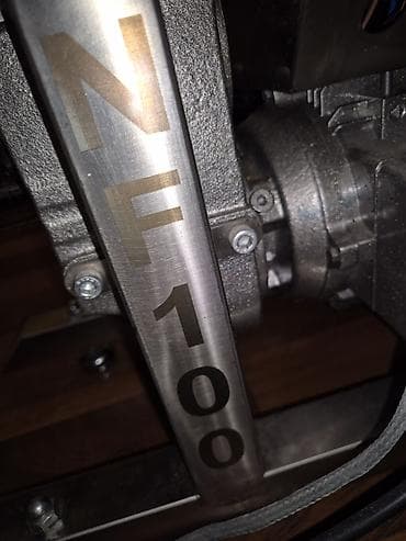 süd çeken: NF100 soyuq pres yağıçıxarma aparatı - Model: NF 100 (karkas üzərində — 4