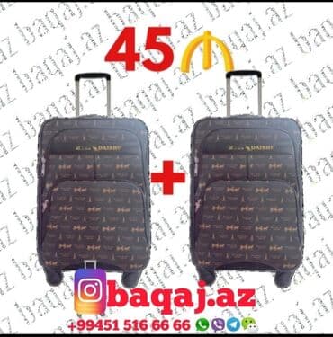 yol cantası: Camadan S olcu.2 eded 45azn Bizi ferqlendiren amiller — 1