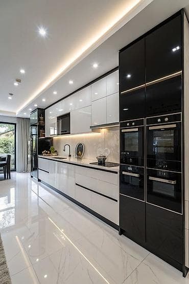 Sifarişlə mətbəx dəsti, Özü çəkən petlələr, MDF, Kredit yoxdur, Pulsuz çatdırılma