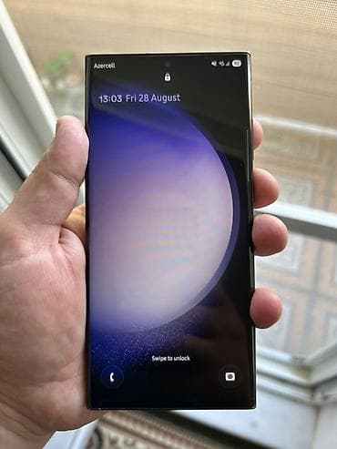 samsung fold 4: Samsung Galaxy S23 Ultra, 256 GB, rəng - Qara, Simsiz şarj — 6
