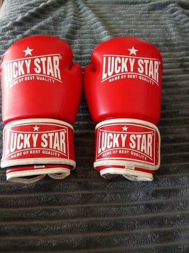 Lucky Star boks əlcəkləri sparing üçün nəzərdə tutulub real alıcıya