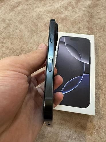 4s iphone: IPhone 16 Pro, 128 GB, Black Titanium, Face ID — 5