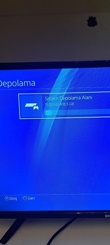 video kart: PlayStation 4 Slim oyun konsolu – 500 GB (təxminən 408,5 GB faydalı — 2