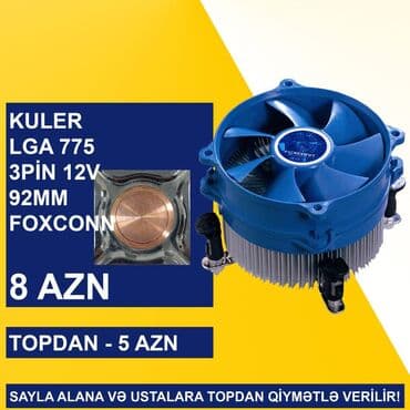 kompüter siçanı: Kulerlər/Fanlar/Breketlər SAYLA ALANA VƏ USTALARA TOPDAN QİYMƏTLƏ — 16