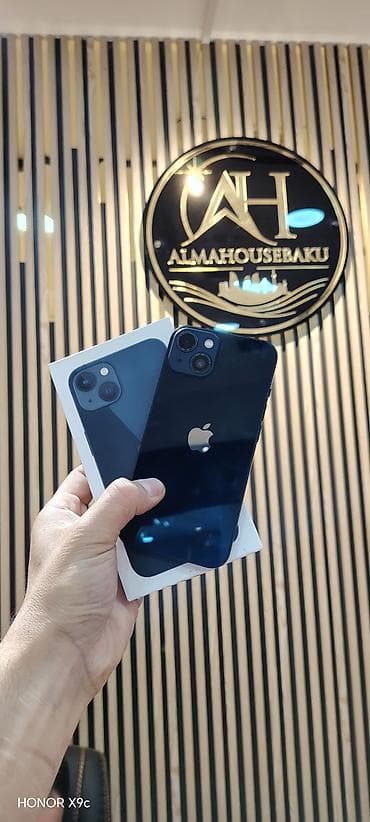 IPhone 13, 256 GB, Midnight, Zəmanət, Simsiz şarj, Face ID lalafo.az -da IPhone 13, 256 GB, Midnight, Zəmanət, Simsiz şarj, Face ID