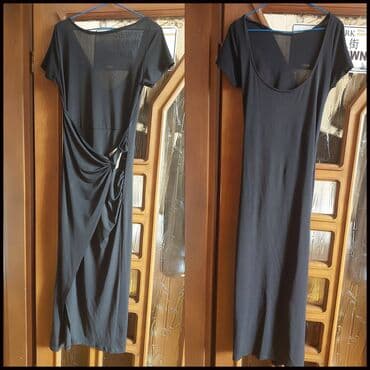 klassik geyim: Qadın geyim dəsti – 4 paltar 1) Pull&Bear qara, skater kəsimli — 4