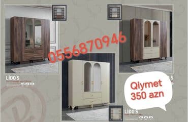 metbex şkafı: Yeni, Açılan, 3 qapılı Düz dolab, Qarderob, paltar dolabı, Azərbaycan — 29