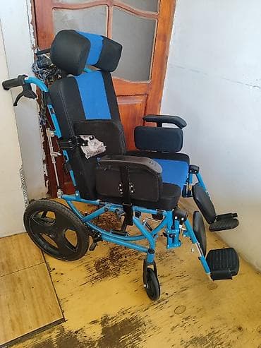 Uşaq/yeniyetmə üçün xüsusi ehtiyaclı invalid arabası (manual) — 4