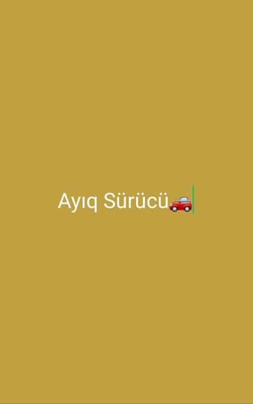 стать курьером wolt: Ayıq Sürücü xidməti Mərdəkan Şüvəlan Buzovna - Gecə-gündüz təhlükəsiz — 1