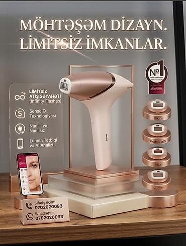 Philips Lumea IPL epilyasiya cihazı – möhtəşəm dizayn, limitsiz