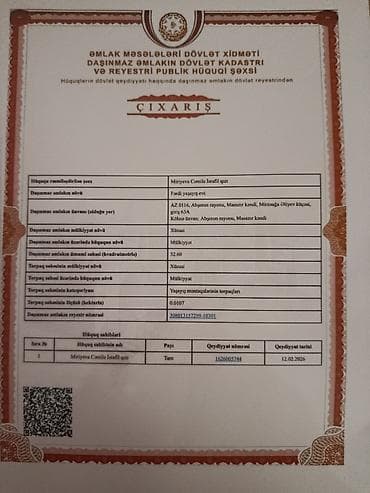 ev sekilleri: Masazır 3 otaqlı, 52 kv. m — 5