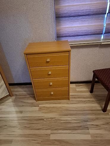 islenmis dolab: İşlənmiş, 4 qapılı, Siyirməli, Bej, Digər material, Kupe, Düz dolab — 10