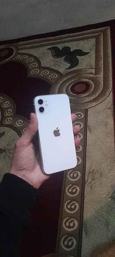 işlənmiş 4s aplle: IPhone 11, 128 GB, Ağ, Face ID — 3
