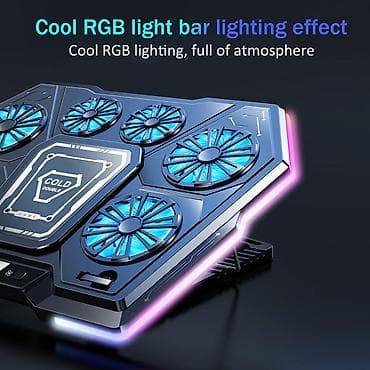 intel core i: M-LID LZ-D13 RGB Gaming Laptop Cooler Yeni. Bağlı qutuda. Çatdırılma — 3