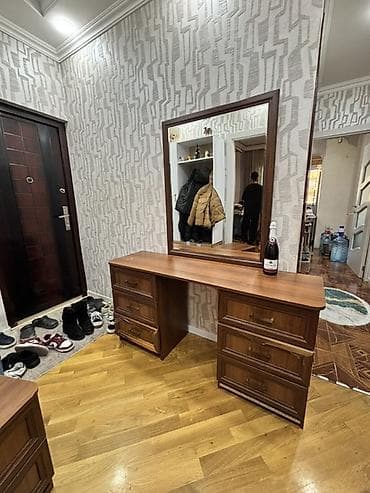 boyama seti: 2 təknəfərlik çarpayı, Dolab, Termo, 2 tumba, İşlənmiş — 4