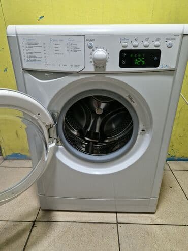 rucnoy paltaryuyan: Paltaryuyan maşın Indesit, 5 kq, İşlənmiş, Yarımavtomat, Kredit yoxdur — 3