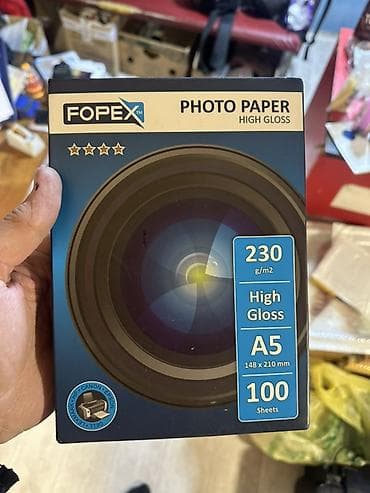 Çox götürən olsa endirim edecem FOPEX Photo Paper – High Gloss, A5 -