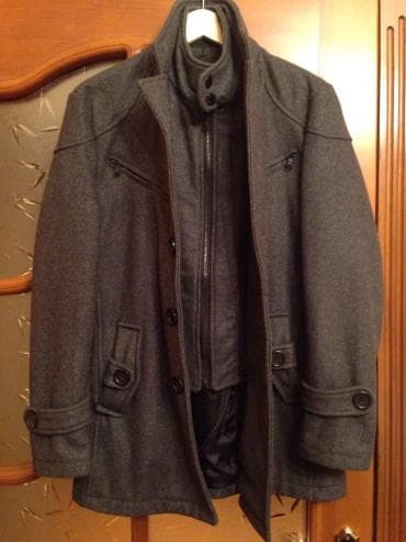 qış geyimi: Palto, S, rəng - Boz — 1