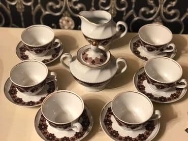 zerif cay qiymeti: Çay dəsti — 6