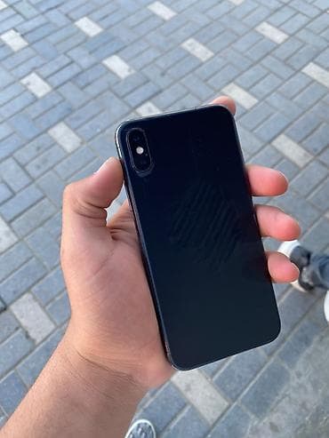 iphone mingəcevir: IPhone X, 64 GB, Jet Black, Simsiz şarj, Face ID — 3