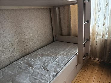 döşek: Oğlan və qız üçün, Çarpayı, Matras ilə, Siyirməsiz, Laminat — 2