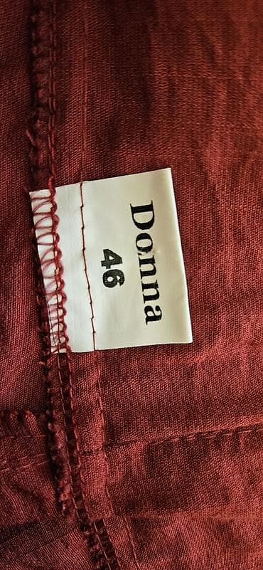 Брюки, 3XL, цвет - Красный — 3