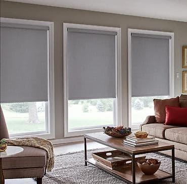 Ev üçün dekor: Məhsul: Zebra və rolet pərdələr - Dizayn: Zolaqlı “zebra” — 3