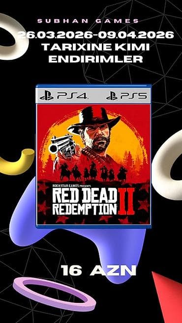 playstation 5 в баку: PS4/PS5 oyunları – endirimli Tarix: 26.03.2026–09.04.2026 (Subhan — 5