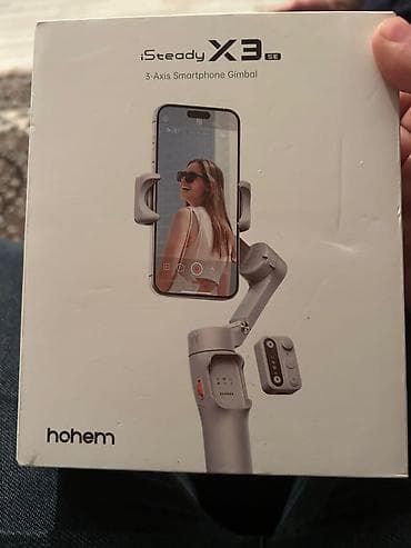 Hohem iSteady X3 SE – 3 oxlu smartfon gimballı - 3 ox üzrə