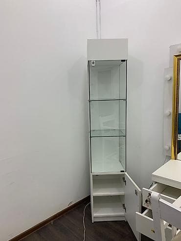 Оборудование для мойки: Стеклянная витрина-шкаф, Б/у, Самовывоз — 3