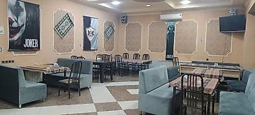 печь для казана бишкек: QALA Restoran – geniş və işıqlı zalı, rahat oturma qrupları və bar — 3